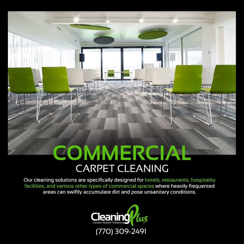 Professional commercial carpet cleaning service Atlanta - CleaningPlusLLC